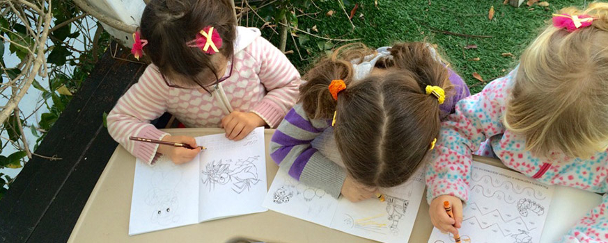 Learning activities at Elmira's Daycare